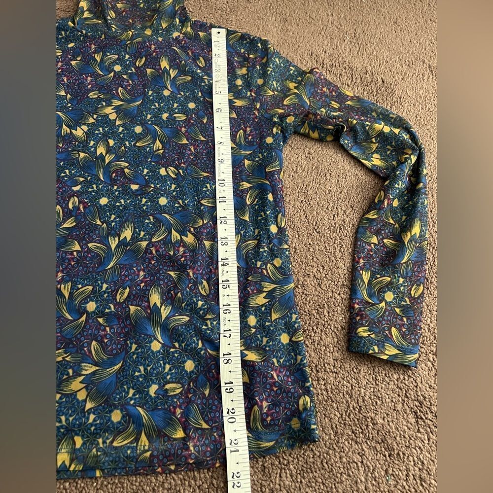 Anthropologie Gauzy Lined Turtleneck Top - Picture 3 of 10